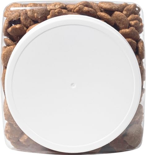 Friskies Purina Natural Cat Treats Party Mix Natural YUMS with Real Salmon and Added Vitamins, Minerals and Nutrients - 20 Oz. Canister (Pack of 2)