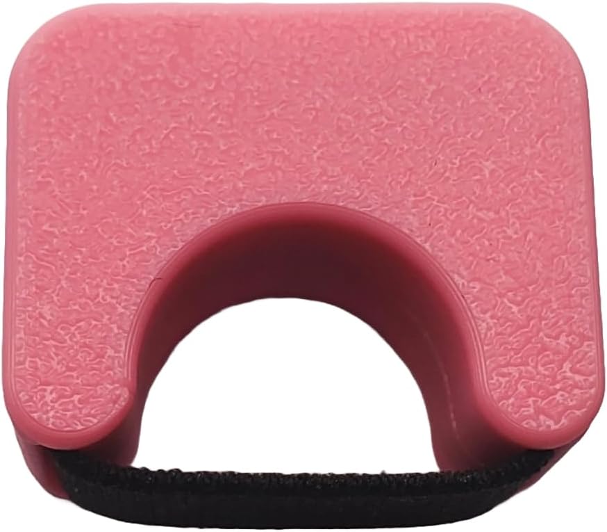 Flex Clicker Hands-Free Training Ring | Finger Clicker for Pet Obedience | Puppy Behavior Corrector | Animal Trainer for Birds & Horses | Dog Training Accessory | Easy-to-Use Pet Teaching Aid | Pink