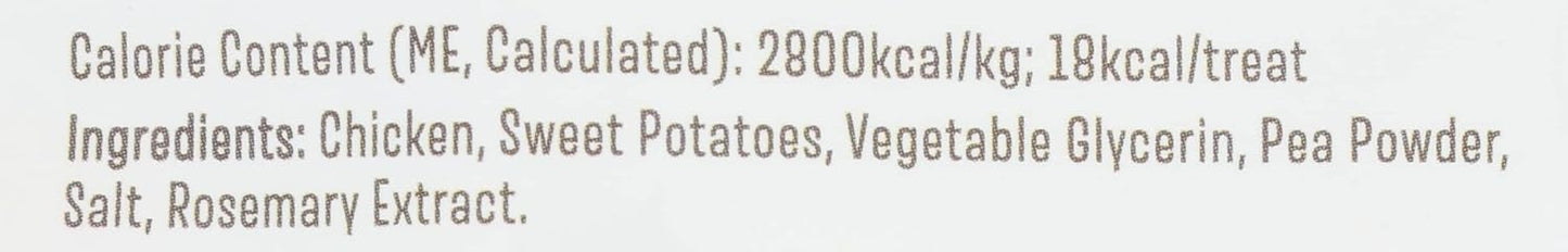 Whole Paws, Whole Paws, Chicken & Sweet Potato Jerky Bites, 5 Ounce