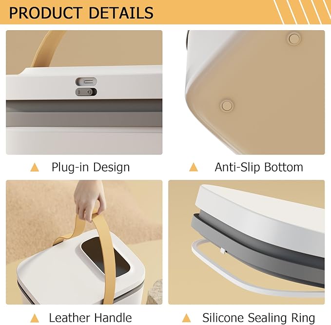 PET MARVEL Automatic Vacuum Sealed Pet Food Container, 13L/15Lbs Air Tight Dog Cat Food Storage Bin with Smart Vacuum Tech & LCD Screen, BPA-Free, Keep Dry Food Fresh for Months