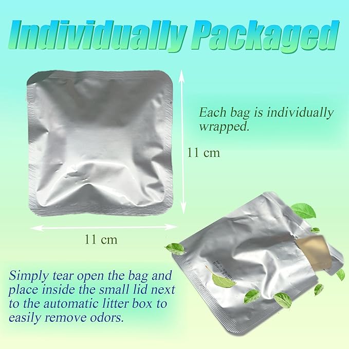 Odor Remover Compatible with MeoWant Self-Cleaning Cat Litter Box, Cat Toilet Odor Control Deodorant Gel for MeoWant Automatic Litter Box, Litter Deodorizer