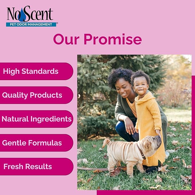 No Scent - Cat Litter Box Cleaner - 8 Fl Oz (236 mL) - Odor & Stain Remover with Probiotic Formula - Freshener for Furniture, Fabric, Hard Surfaces & Car