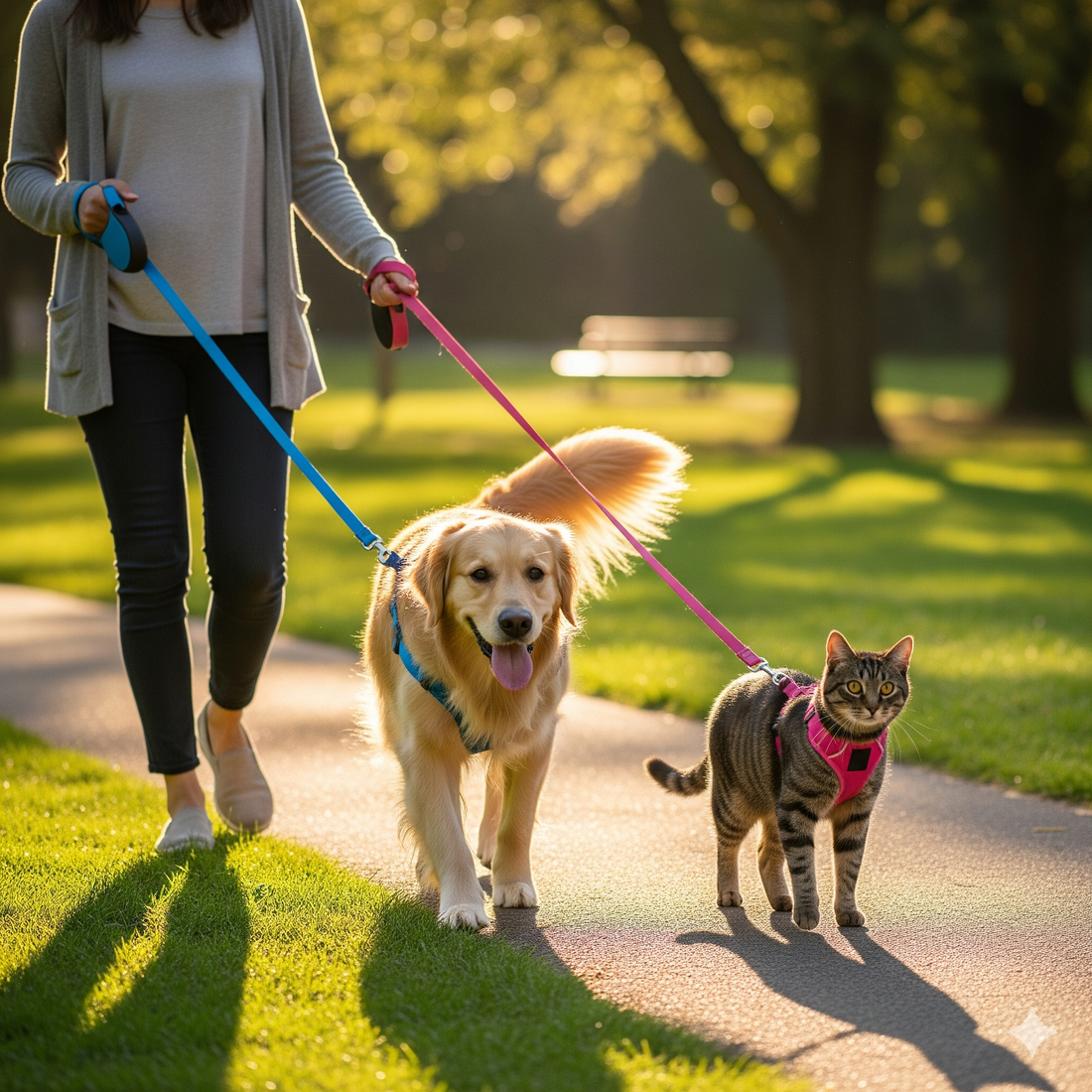 The Magic of Enjoyable Walks! Bark&amp;Meow's Tips for Safe and Fun Pet Walks