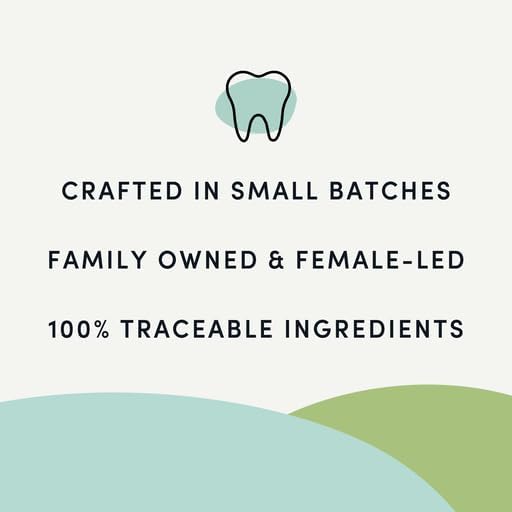 Crumps' Naturals Pbb- Bacon Dental Dog Treats (18 Pack), 4.5"