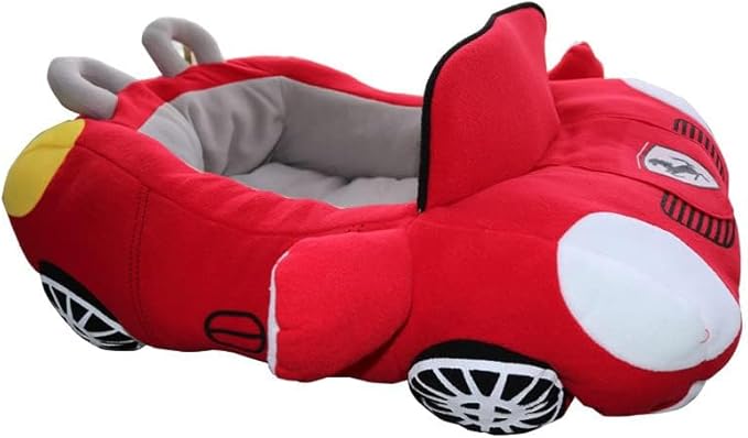 BADASS SHARKS Car Shape Puppy Pet Dog Cat Bed Plush Car Pet Bed Car Shape Luxury Dog Cat Bed Pet House Teddy Warm Sofa Puppy Nest Cushion Kitten Winter Fashion Padded Kennel with Mat Soft Bed