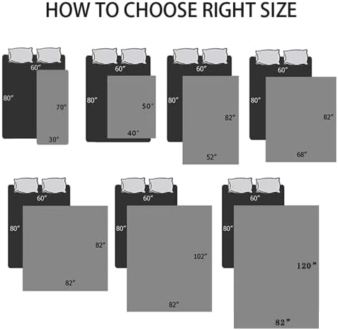 Ameritex Waterproof Dog Bed Cover Pet Blanket with Anti-Slip Back for Furniture Bed Couch Sofa (40x50 Inch (Pack of 1), Lightpink)