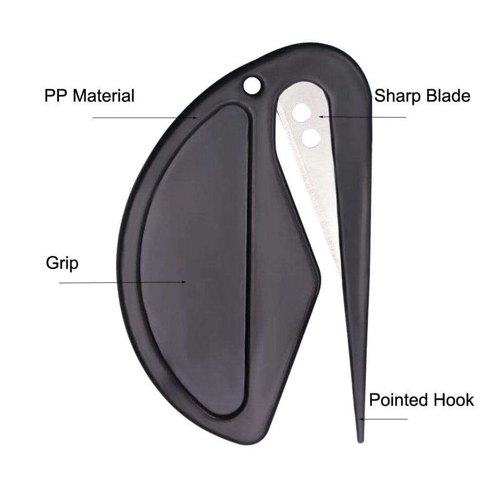 Pet Knotting Comb, Dematting Tool for Cats and Dogs, Pet Hair Removal Tool, Effectively Remove Knots and Tangles with Our Matt-Splitting Tool, Knot Opener for Cat Dog Grooming 5 Pcs