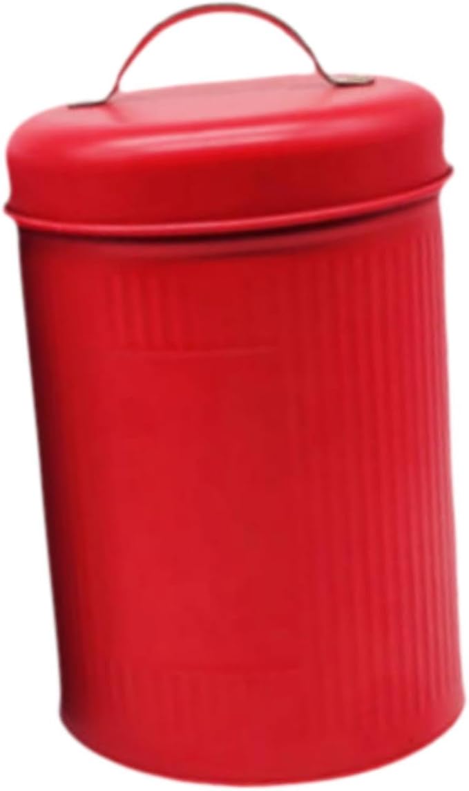 Dog Treat Container Airtight Dog Cookie Jar Portable Elegant Rustic with Seal Canister