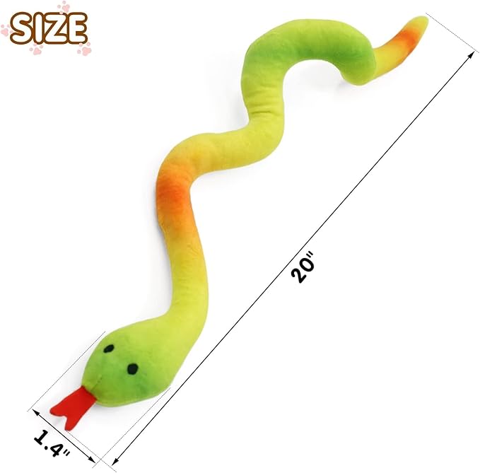 CiyvoLyeen 5 Pack Snake Cat Toys Catnip Toys for Indoor Cats Kitten Supplies Interactive Snakes Cat Toy Birthday Gift for Cat Lovers Dental Health Chew Toy