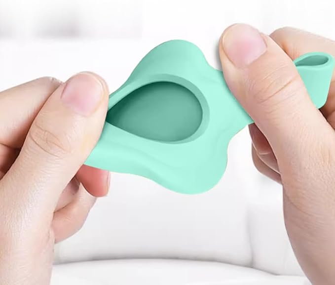 Personalized Safety Elastic Cat Collars with Bell Soft Silicone Cover for Air Tag,Laser Customized Stretch Kitten Collars for Girls Boys Cats (Light Green)