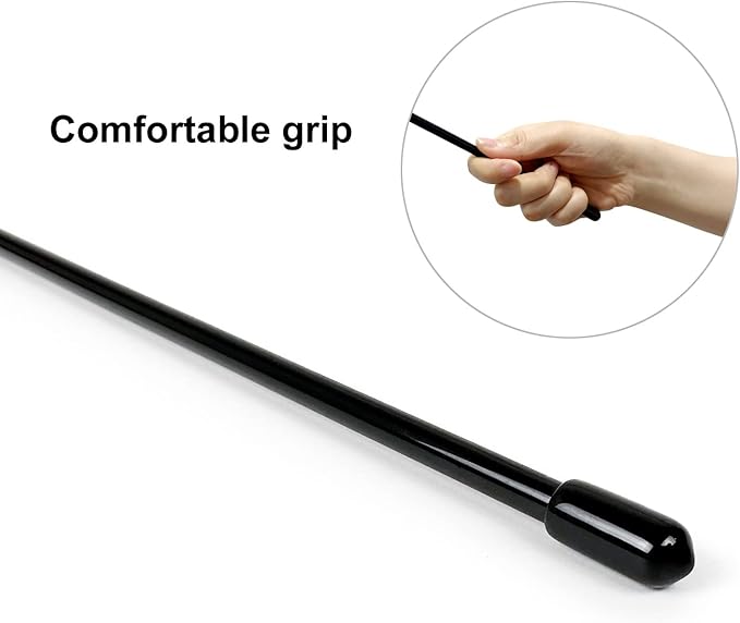 TTcat Cat Wand Toys,Flexible Spring and 4PCS Feather Refills,Feather Teaser Stick Cat Toys for Indoor Cats and Kittens.