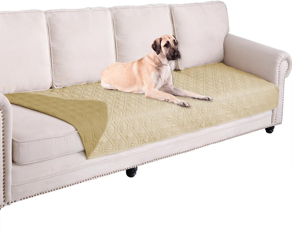 Ameritex Waterproof Dog Bed Cover Pet Blanket for Furniture Bed Couch Sofa Reversible