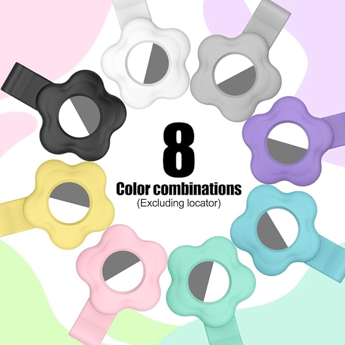 Personalized Safety Elastic Cat Collars with Bell Soft Silicone Cover for Air Tag,Laser Customized Stretch Kitten Collars for Girls Boys Cats (Grey)