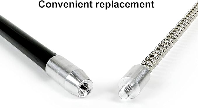 TTcat Cat Wand Toys,Flexible Spring and 4PCS Feather Refills,Feather Teaser Stick Cat Toys for Indoor Cats and Kittens.