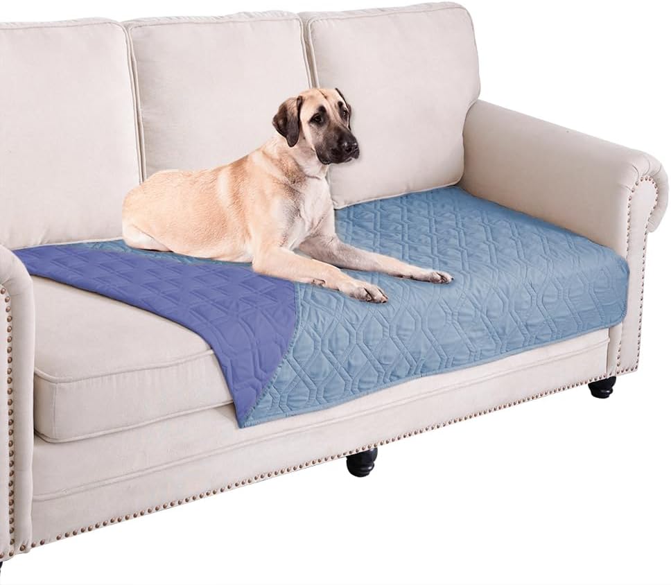 Ameritex Waterproof Dog Bed Cover Pet Blanket for Furniture Bed Couch Sofa Reversible