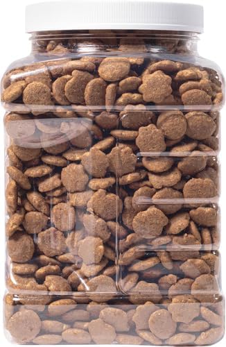 Friskies Purina Natural Cat Treats Party Mix Natural YUMS with Real Salmon and Added Vitamins, Minerals and Nutrients - 20 Oz. Canister (Pack of 2)