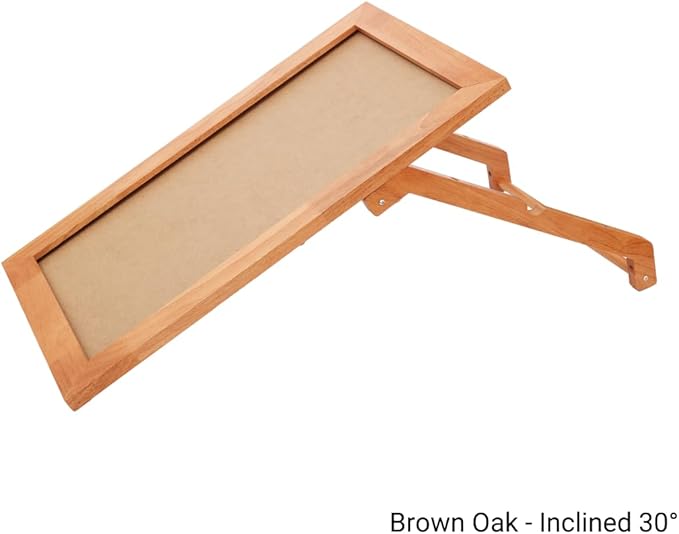 Adjustable Wooden Frame with Stand (Frame ONLY) - Perfect Pairing for Furrther Scratching Mat - Frame Dimensions: 23.6"X15" - Supported Inclinations: 30°, 70°, 180°