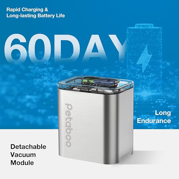 Vacuum Dog Food Storage Container,304 Stainless Steel Airtight cat food container, 13L Dry pet food storage containers for Dogs Cats Rechargeable Storage Bin with lid & Scoop