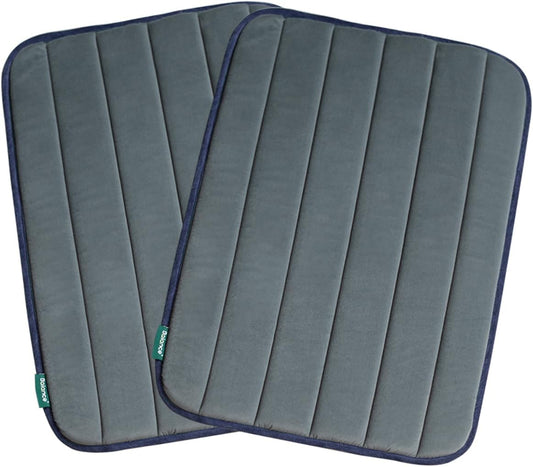 BALANCE Dog Crate Pad, Dog Foam Crate Mat Kennel Pad, Washable Water-Resistant Pet Bed Flat Dogs Cage Mat for Small Dogs, 2 Packs