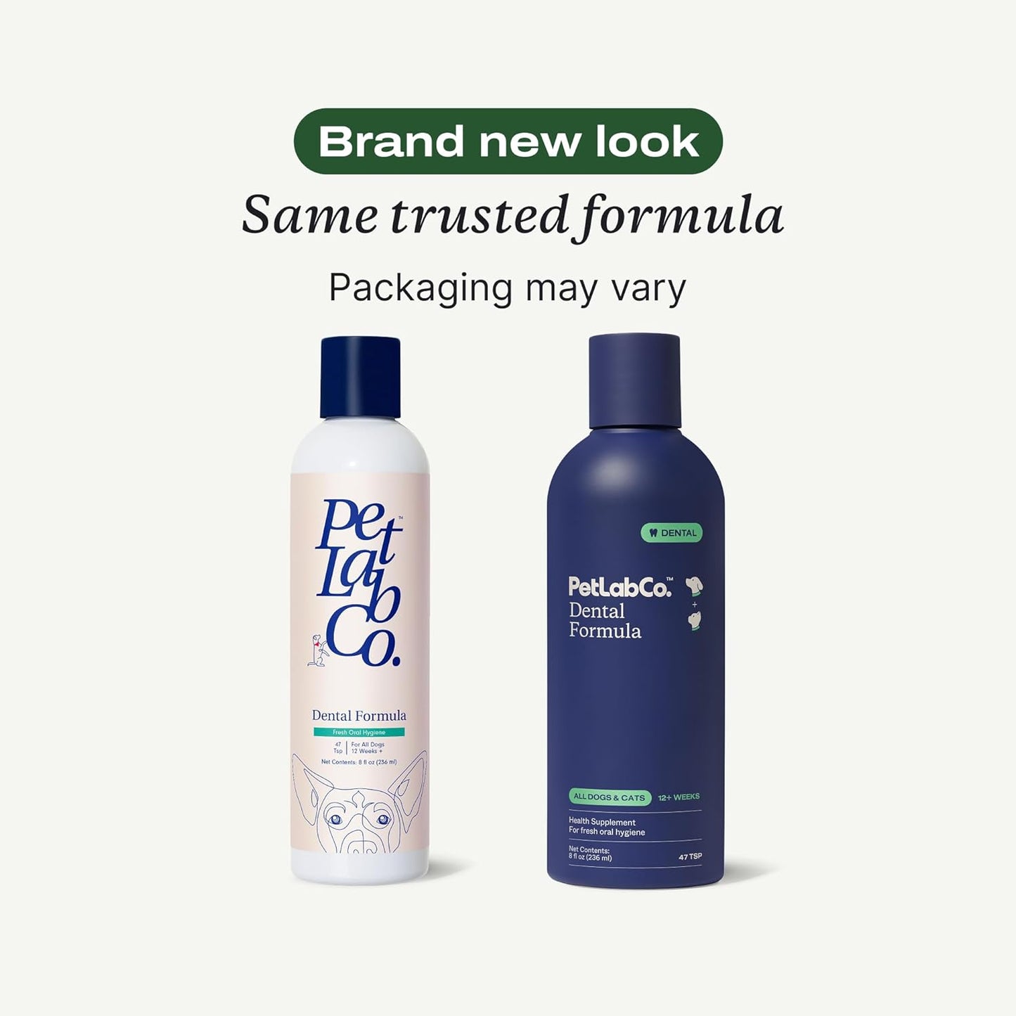 PetLab Co. Dog Dental Formula - Keep Dog Breath Fresh and Teeth Clean - Supports Gum Health - Dog Water Additive Dental Care Targets Tartar - 2pack