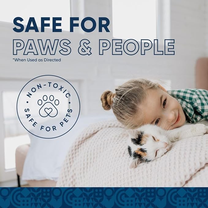 Eco Strong Pet Stain and Odor Remover - Cat Urine Enzyme Cleaner, Urine Destroyer for Dogs, Pet Urine Enzyme Cleaner [All New Fragrance Free] - 32oz