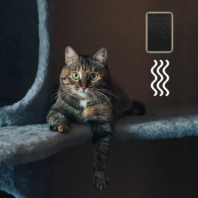 KLC Cat Box Deodorizer - Natural Charcoal Patch - 2-Pack - Cat Litter Box Odor Eliminator