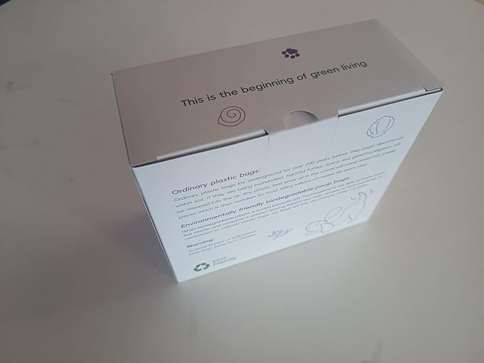 Dog Poop Bags Rolls 300 Count Biodegradable Poop Bags Refills for Dog and Cat Ocean Soap Scented Waste Bag Leak Proof Doggie Poop Bag Doggy Trash Bag Green