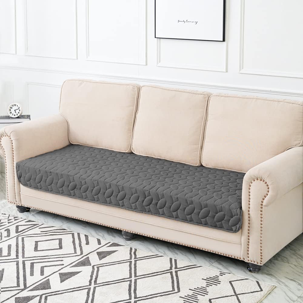 Ameritex Pet Bed Cover Dog Bed Blanket for Sofa and Furniture Waterproof New Pattern Design (30x70 Inch, Dark Grey)