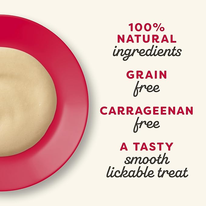 Applaws Lickable Cat Treats, Natural Grain-Free Purée, Made with Limited and Natural Ingredients, No Artificial Additives, Chicken & Tuna Squeeze Up Cat Treats (24 x 0.5 oz Sachets)