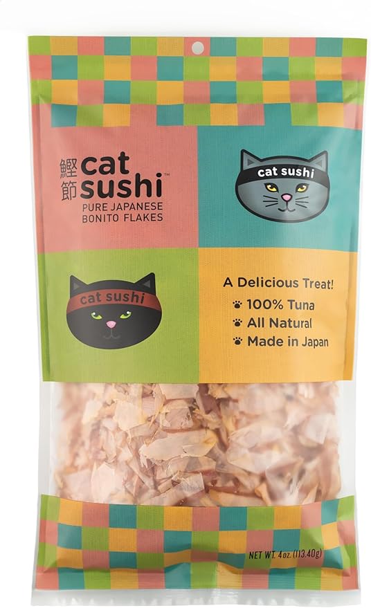 Cat Sushi Bonito Flakes, Classic Cut, Value Size, 4 oz