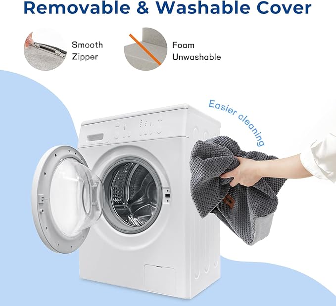 Dog Stairs for High Beds - Pet Stairs Ramp for Couch, 35D Foam Dog Steps for Small to Large Pets, with Non-Slip Bottom Brown, 5 Steps