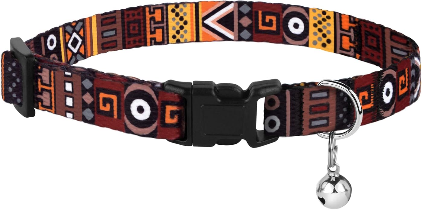 CollarDirect Cat Collar Breakaway with Removable Bell Set of 2 PCS