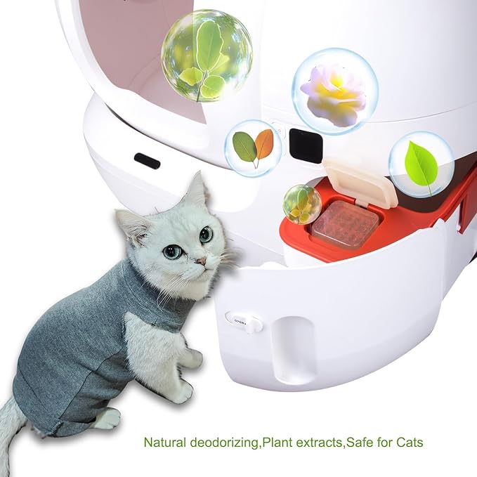 6 Pack Pet Odor Eliminator,Cat Litter Box Odor Deodorant Gel Suitable Compatible with PuraMax 2,PuraMax & MAX PRO and basics cat litter box.