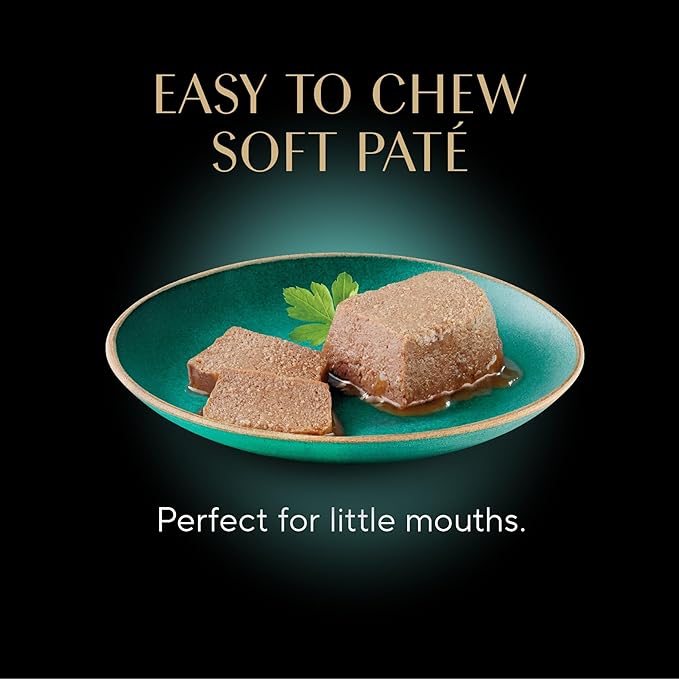Sheba Perfect Portions Kitten Wet Cat Food Pate Turkey Entree, 2.6 oz. Twin-Pack Trays (24 Count, 48 Servings)