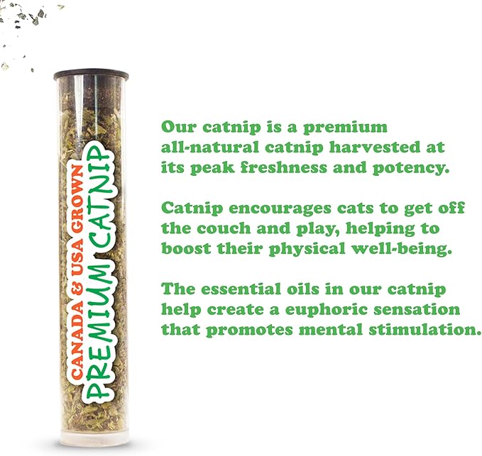 Meowijuana Clawsome Bundle | Get Smoked Refillable Trout Toy and Paw Natural OG Catnip Blend | Promotes Play and Cat Health | Includes North American Organic Catnip