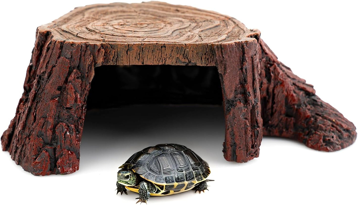 Aquarium Tank Accessories, Safe & Comfortable Hide, Reptile Hideout, Tortoises, Lizards, Hamster House