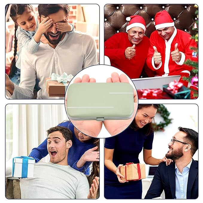 Aceoce Manicure Set Business Gifts Handheld Sized, Nail Clippers Set Tools Luxurious Manicure Set Professional Stainless Steel Nail Clippers with Travel Case for Men Women Teens Parents Colleagues