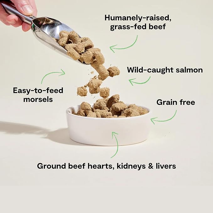 Open Farm Freeze Dried Raw Dog Food, Humanely Raised Meat Recipe with Non-GMO Superfoods and No Artificial Flavors or Preservatives (3.5 Ounce (Pack of 1), Surf & Turf Recipe)