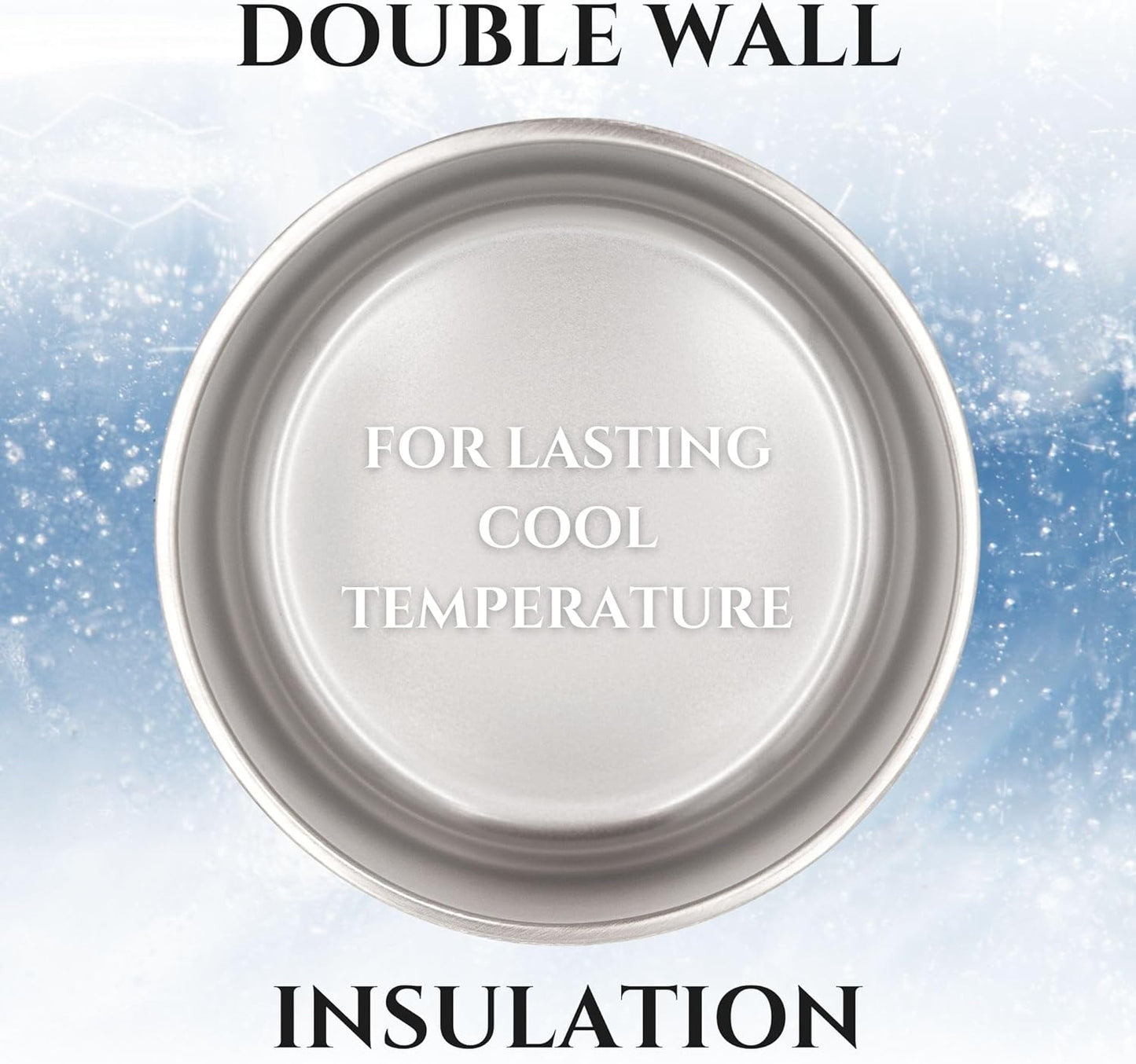 Stainless Steel Dog Bowl for Small-Large Dogs | Double Wall Insulated, Non-Slip Base Heavy Duty Water and Food Bowls for Dogs & Cats | Pet Safe BPA Free & Dishwasher Safe | 16 Oz - Red