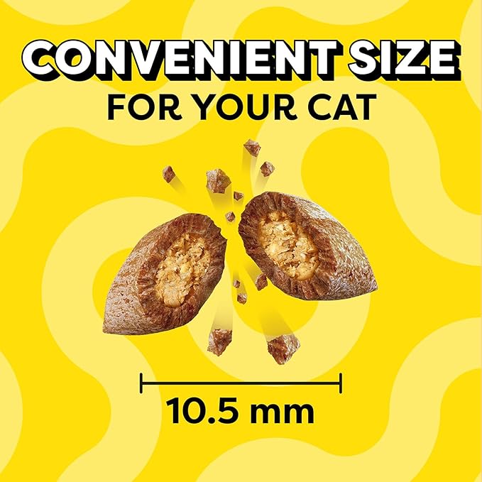 Temptations Classic Crunchy and Soft Cat Treats, Savory Salmon Flavor, 48 oz. Bag