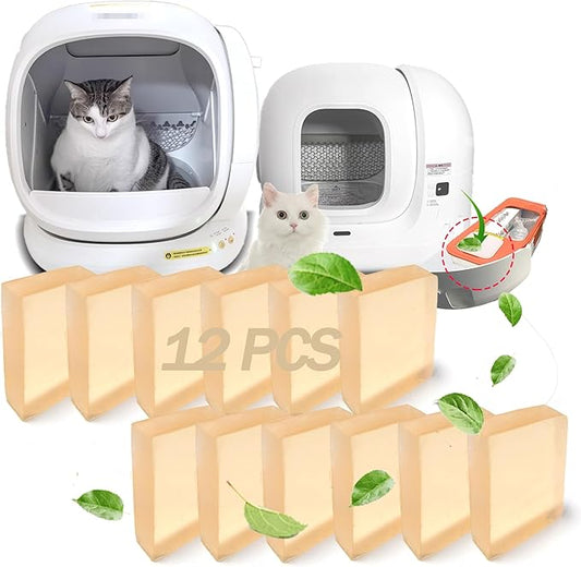 Odor Remover Compatible with MeoWant Self-Cleaning Cat Litter Box, Cat Toilet Odor Control Deodorant Gel for MeoWant Automatic Litter Box, Litter Deodorizer