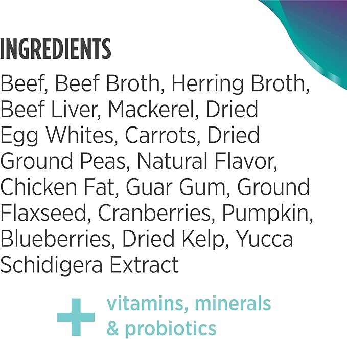 Nulo Beef & Mackerel Grain-Free Minced Wet Canned Cat Food, 3 Ounce (Pack of 24)