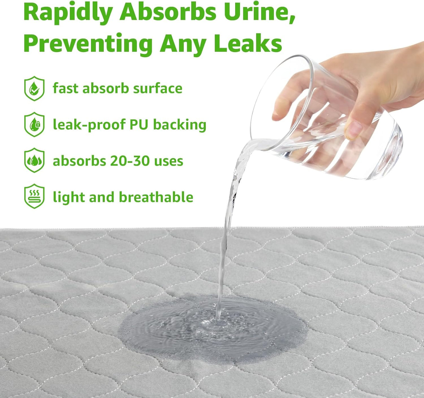 Dog Grass Large Potty Patch, Dog Litter Boxes Artificial Grass Bathroom Turf for Pet Training, Washable Puppy Pee Pad, Perfect Indoor/Outdoor Portable Potty Pet Loo (Potty system-45.1"x29.1")