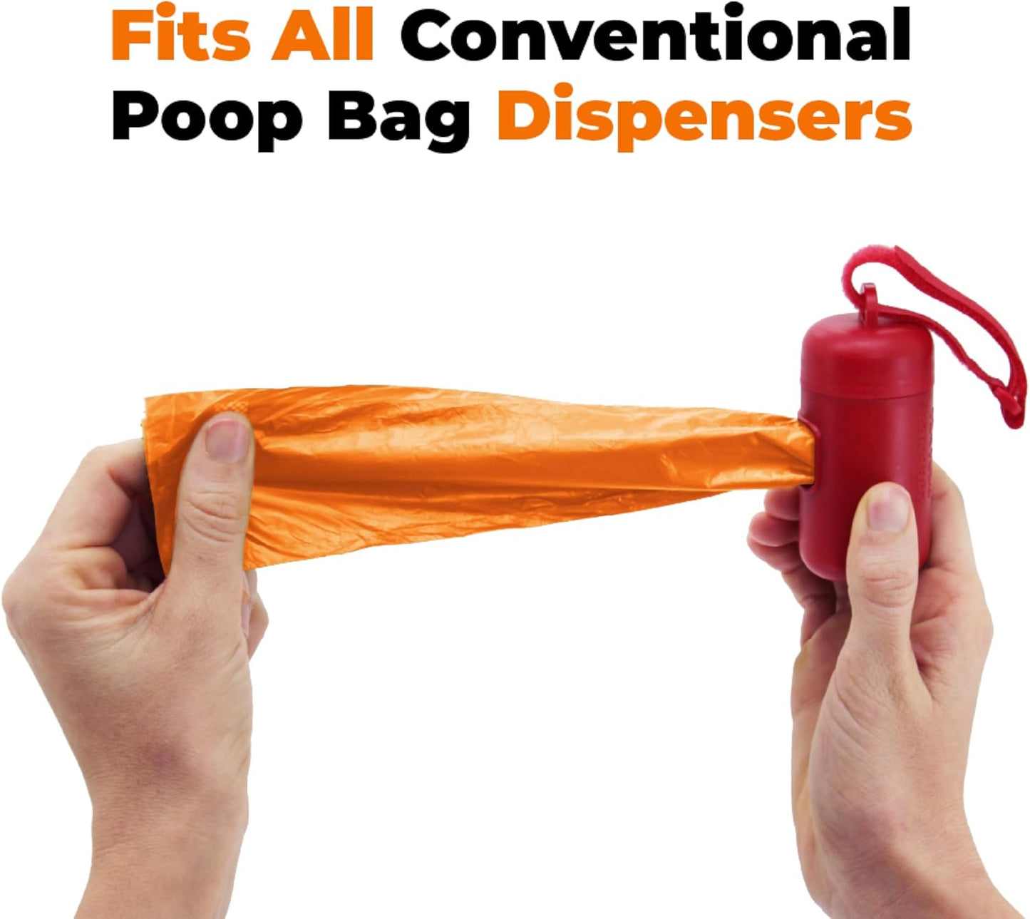 Best Pet Supplies Poop Bags for Dogs, 50% Post-Consumer Recycled Content dog waste bags on rolls, fits all poop bag holders for leashes - 150 Count, Assorted Colors, Scented