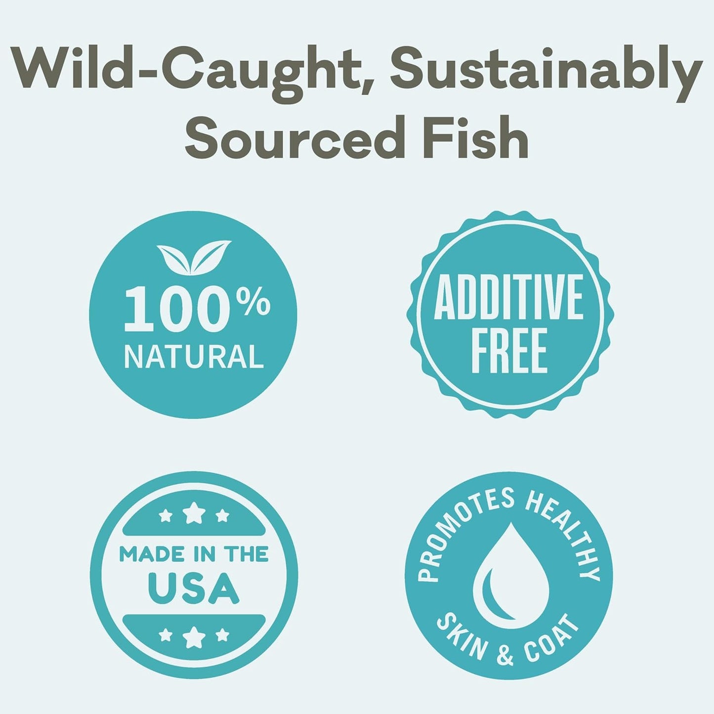 Polkadog Crunchy Alaskan Cod & Salmon Chips Variety 2-Pack – Single Ingredient Dog Treats – All Natural, Grain-Free, Lean Protein & Omega-3 Rich Snacks for Dogs – Made in USA - 2.75 oz (Pack of 2)