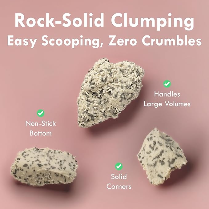 Lady N Pellet Tofu Cat Litter, Strong Clumping Ultra Absorbent, Dust-Free Low Tracking, Enviro-probiotic and Activated Carbon for Odor Control 9lb (1 Pack Unscented)