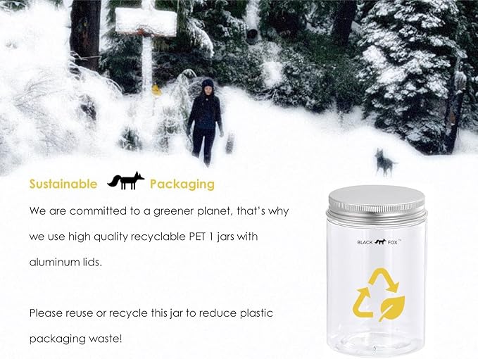 BLACK FOX Freeze-Dried Chicken Egg Yolk Dog Treats | Topper | Cat Treats | 4oz Single Ingredient, Raw, Healthy, All Natural, Human Grade, Digestion & Hairball Control