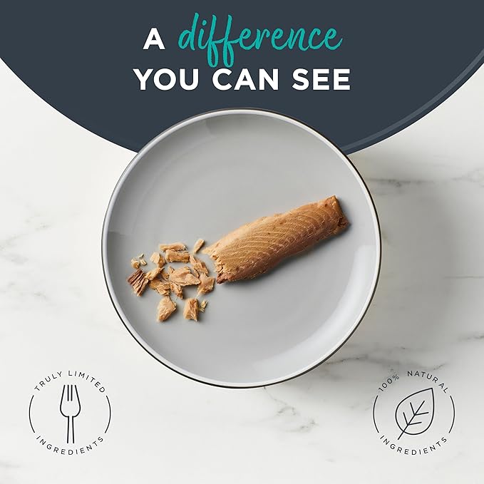 Reveal Natural Whole Protein Fillet Cat Treats, Single Ingredient, Grain Free, High Protein Treats for Cats, for Training, Treating, or Snacking, Whole Tuna Loin (12 x 1.06 oz Loin)