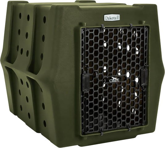 Dakota 283 Crate - Canine Rough and Tough Economy Kennel (Olive, Intermediate)