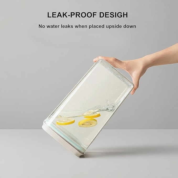 3-5 Lbs Dog-Cat Pop Treat - Airtight Jar - Pet Food Storage Container for Kibble & Treats, 4L/4.2qt with 130ml/0.14qt Half Scoop Stackable Pop Lid Plastic Container with Lid